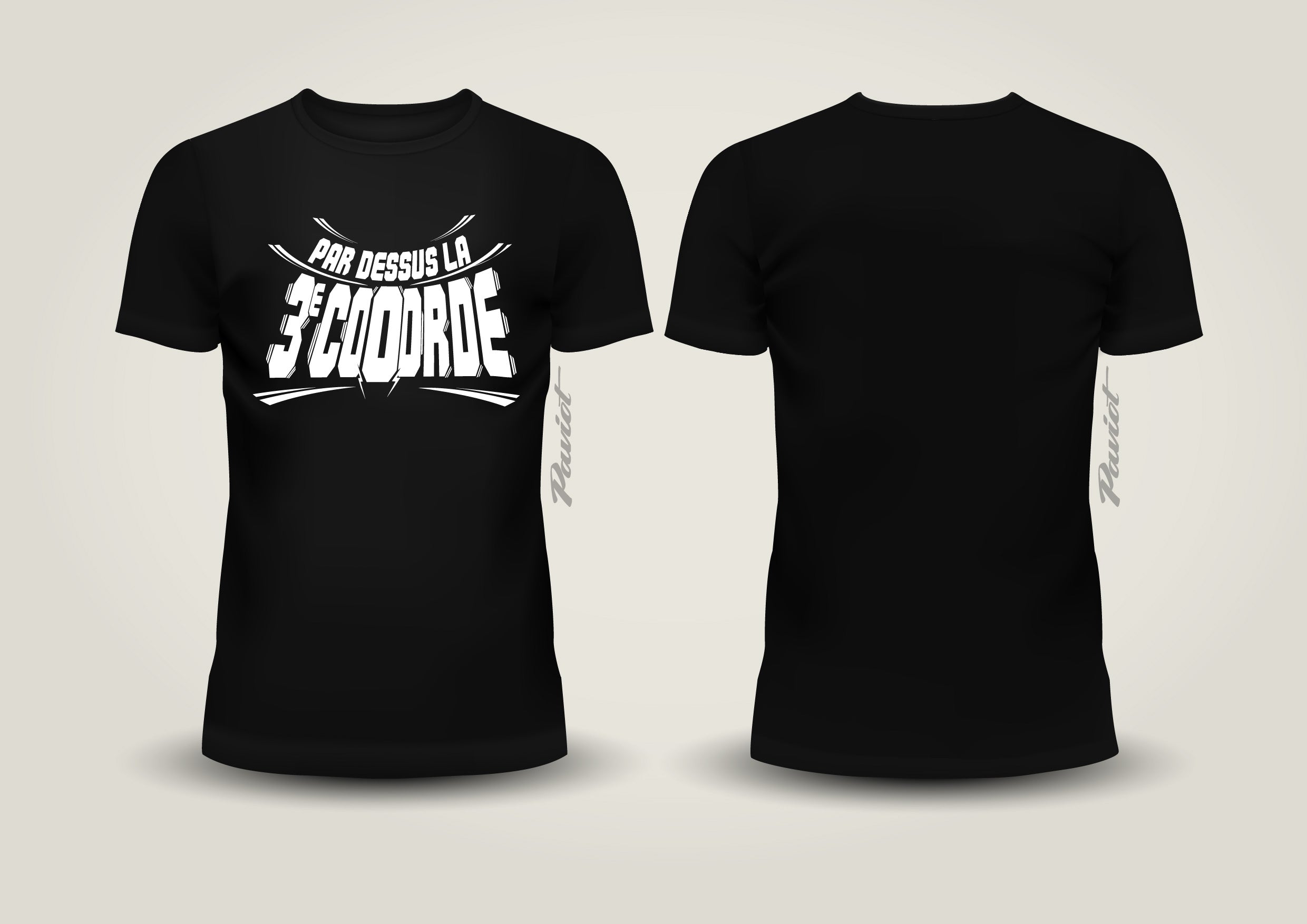 T-Shirt Par dessus la troisième corde