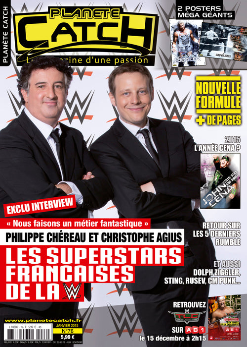 Couverture "collector" Planète Catch